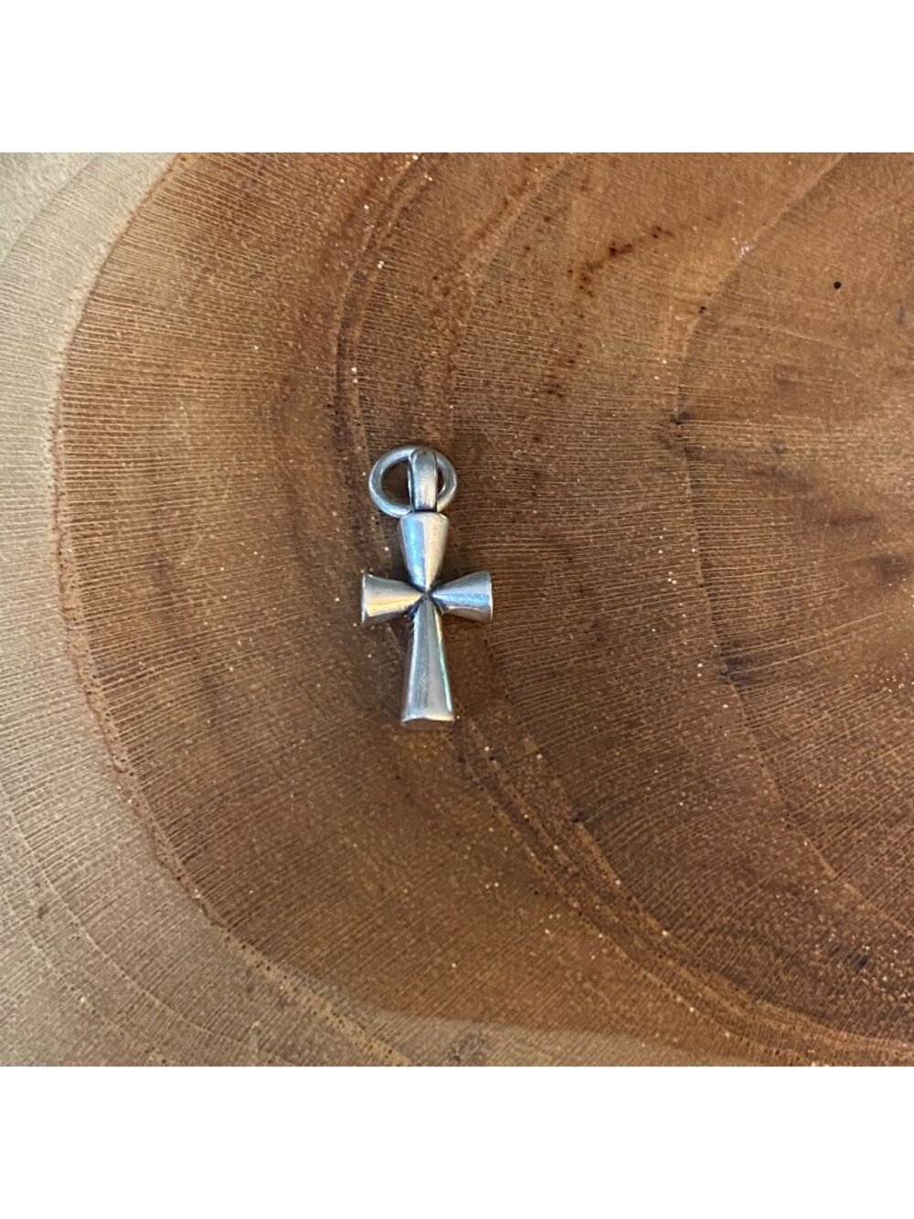 RETIRED James Avery St. Teresa Cross Pendant, Sterling Silver